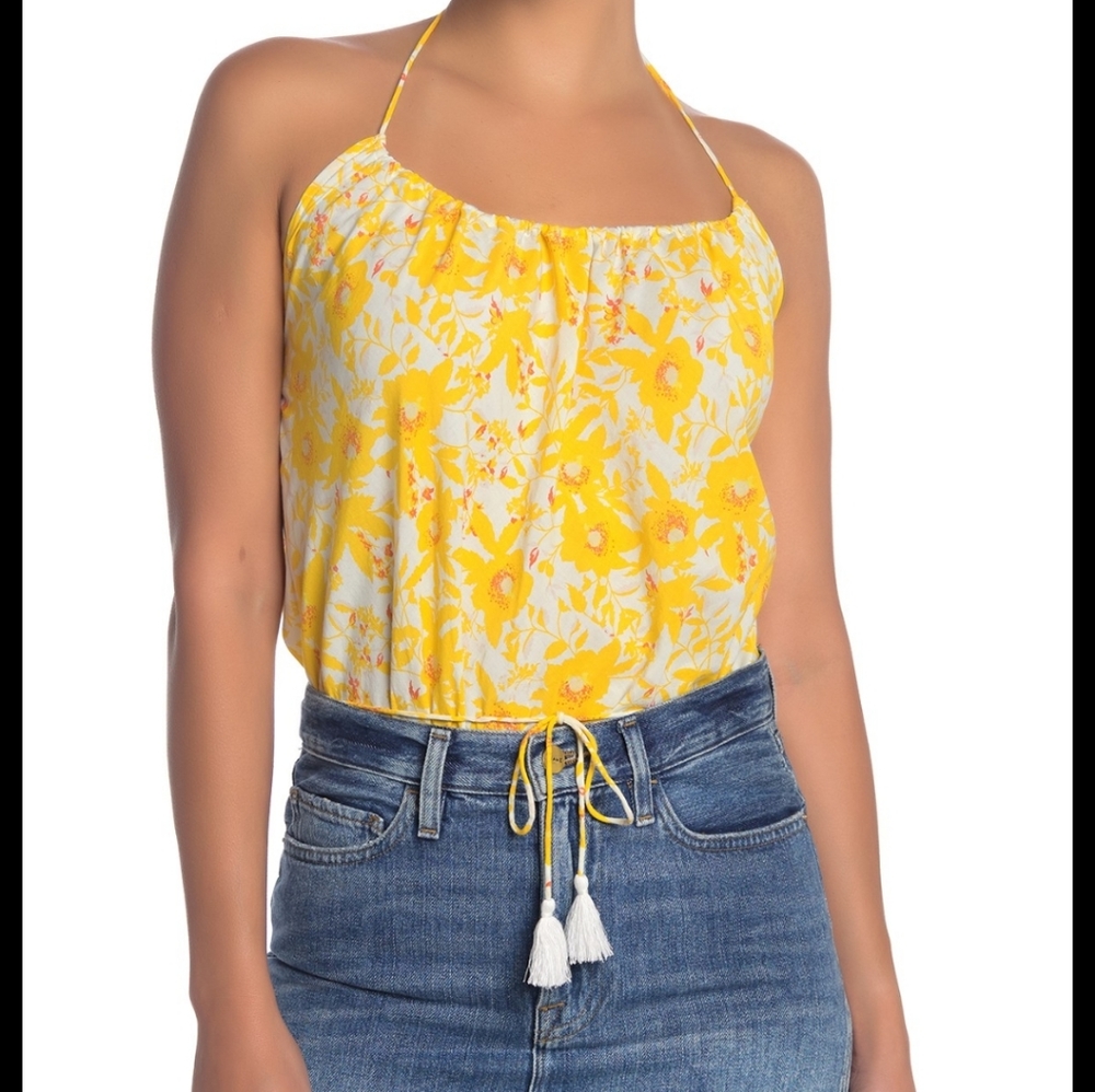 Free People Halter Liza Bodysuit - Picture 2 of 5
